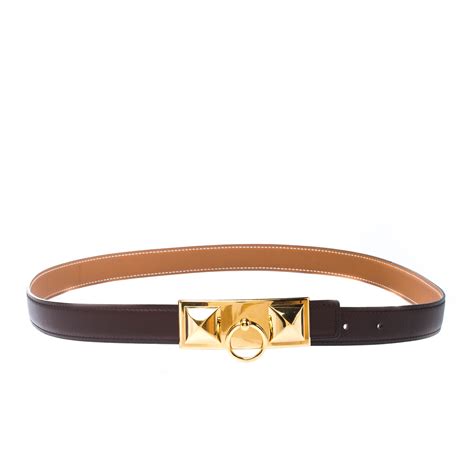 tan hermes belt